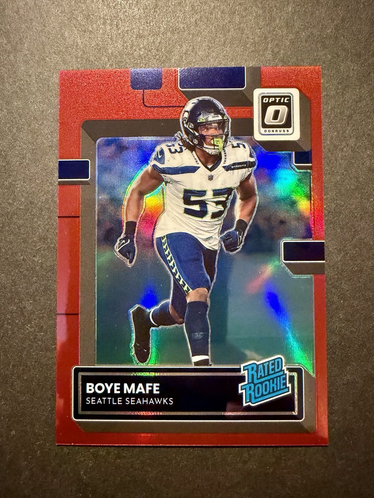 Boye Mafe Panini Donruss Optic #263 Red