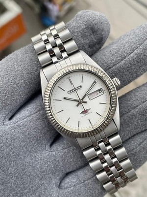 【デッドストック】CITIZEN EAGLE7 フルーテッドベゼル Vintage Citizen Eagle 7 Automatic 21 Jewels Day-Date 4 -A07558 RW