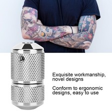 Impugnatura professionale autobloccante per macchina tatuaggi in acciaio inox per tatuatori