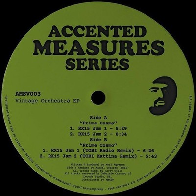 Prime Cosmo, TOBI - Vintage Orchestra EP (Vinyl 12'' - 2023 - EU - Original)
