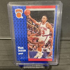 Fleer 1991-92 Mark Jackson New York Knicks Basketball Card #137 Base Set