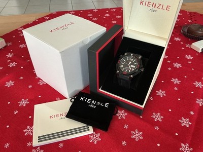  Rarität Kienzle XXL Taucher Uhr Automatik 1000m Heliumventil Full Set 1399,-
