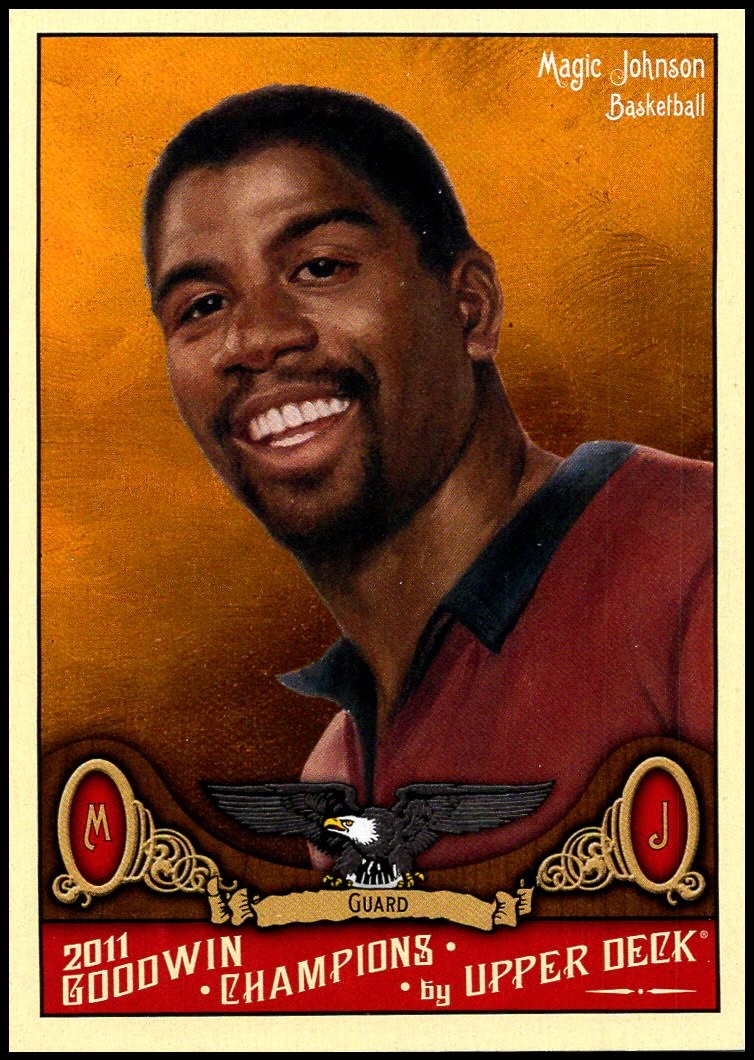2011 UD Goodwin Champions #90 Magic Johnson - FREE SHIPPING!