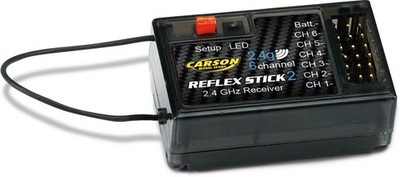 Carson Empfänger REFLEX Stick II 6 Kanal 2,4GHz #500501537