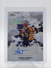 AARON NESMITH 2025-26 TOPPS CHROME SKY-WRITE REFRACTOR AUTO Q4003