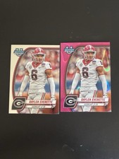 Daylen Everette 2024 Bowman University Chrome Pink/ 1st Georgia Bulldogs (2)