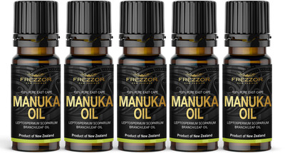 FREZZOR 100% Pure East Cape Manuka Essential Oil, 5 Pack