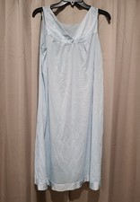 Vintage Vanity Fair Vintage Nightgown Light Blue Size Medium Knee Length