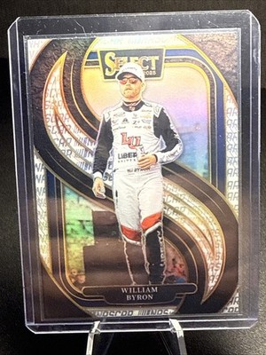 2025 Panini Select NASCAR NASCAR Logo William Byron SP