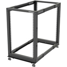 StarTech 18U Open Frame Rack 4 Post 22 to 40" 4POSTRACK18U