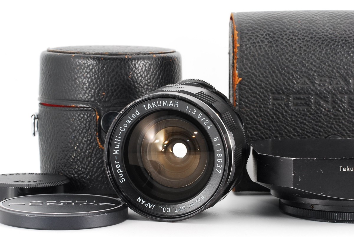 Near Mint] Pentax SMC Super-Multi-Coated Takumar 24mm F3.5 Lens