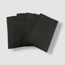 Sferra Black Festival Dinner Napkins, Set of 4