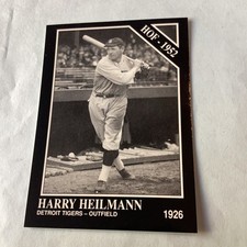 1991 The Sporting News Conlon Collection Harry Heilmann #52 HOF