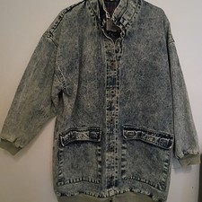 VTG Current Seen Women's Denim Jean Jacket OS