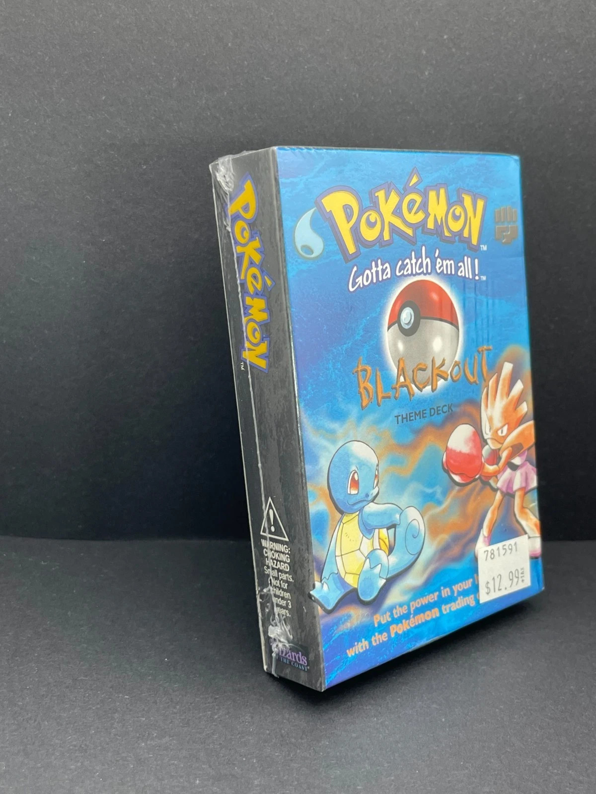 Pokemon BLACKOUT - Base Set Theme Deck HEAT SEAL GUARANTEED SHADOWLESS - Sealed