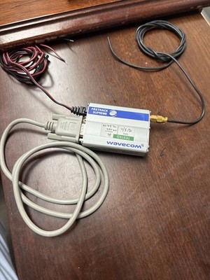 Wavecom Fastrack Supreme 20 GPRS Modem WM22222 RS-232 Serial w/ Antenna