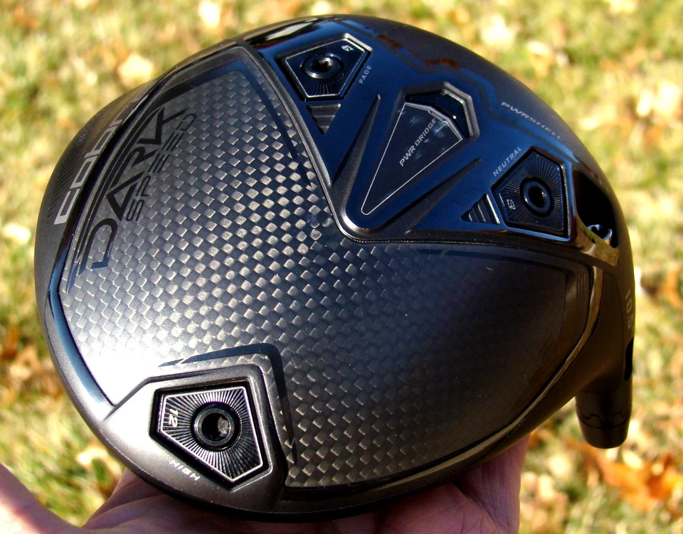 COBRA GOLF TOUR ISSUE DARK SPEED LS DRIVER  HEAD ONLY 10.5* MINT CONDITION NO HC - Image 2 of 4
