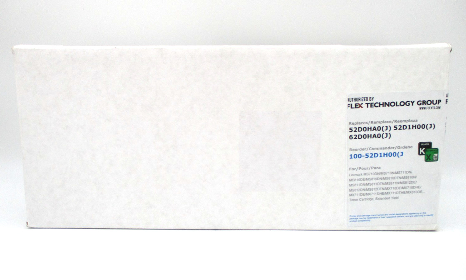 Lexmark Compatible 52D0HA0, 52D1H00, 62D0HA0 High Yield Toner Cartridge New!