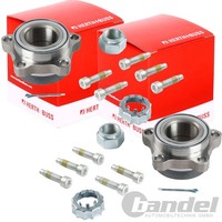 2X Herth+Buss RADLAGER-SATZ Vorne Links+Rechts Passend FüR Ford Transit