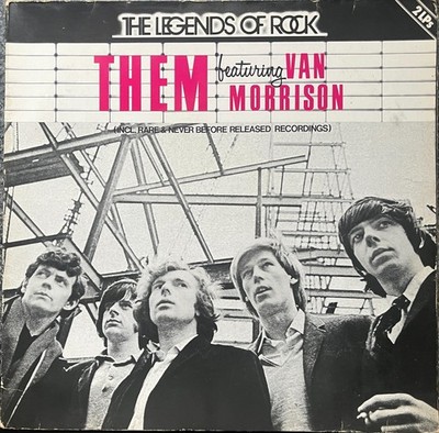 Them Van Morrison Legends Of Rock 1981 German Decca Double Vinyl LP 628557