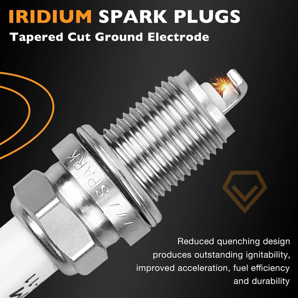 Spark Plug and Ignition Coil Ignition Wire for 2009 Dodge Durango V6 3.7L UF640 — 第 3/4 张图片