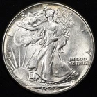 1944-P Walking Liberty Silver Half Dollar BU Uncirculated