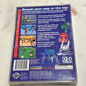 Robo Pit (Sega Saturn, 1996) case is damaged