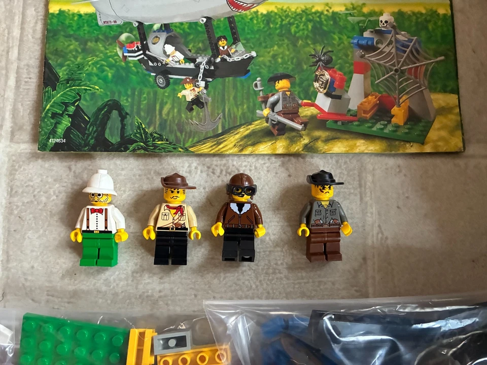 Lego 5956 Jungle Adventurers EXPEDITION BALLOON Complete w/Instructions - Image 2 of 4