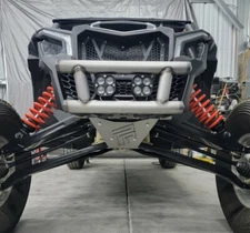 2017-2025 CAN AM MAVERICK X3 TURBO R, RR HD BULK HEAD & TWIN TUBE RACE BUMPER