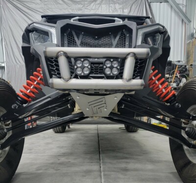 2017-2026 CAN AM MAVERICK X3 TURBO R, RR HD BULK HEAD & TWIN TUBE RACE BUMPER