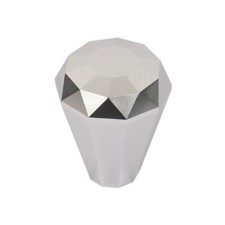 Universal Diamond Silver Aluminum Manual Car Gear Racing Shift Knob Shifter Universal Diamond Silver Aluminum Manual Car Gear Racing Shift Knob Shifter