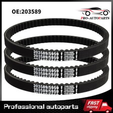 3pcs 30 series Go Kart Drive Belt Replaces For Manco 5959 Comet 203589 US STOCK