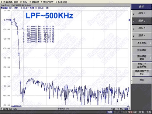 Tiefpassfilter LPF500KHzLC Frequenz einstellbar 50 Ohm - Bild 3 von 7