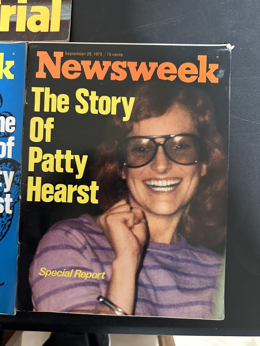 1974-1976 NEWSWEEK Magazine, (Lot of 5) Patty Hearst | eBay