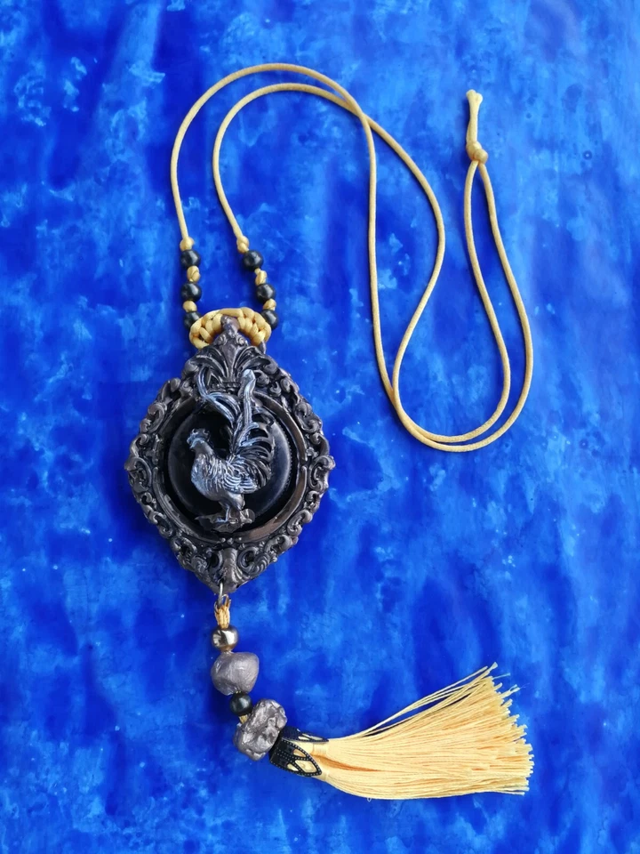 Talismán Mágico Poder Efectivo Atracción Fortuna Dinero Amuleto Gallo Símbolo Foto 3 de 4