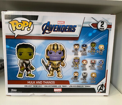 アメコミ Funko Pop Hulk and Thanos B&N Exclusive Hulk and Thanos Funko Pop 2 Pack Barnes and Noble Exclusive