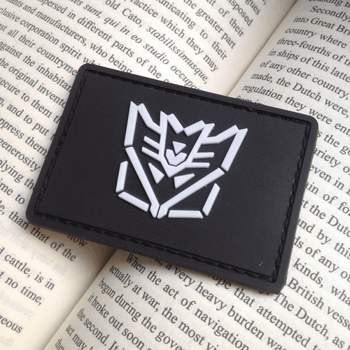 Evil Forces Robot fighter Autobots USA US ARMY BADGE 3D PVC PATCH - Picture 2 of 6