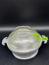Vintage Guardian Service Aluminum Cookware 6” Pot Pan Roaster With Glass Lid