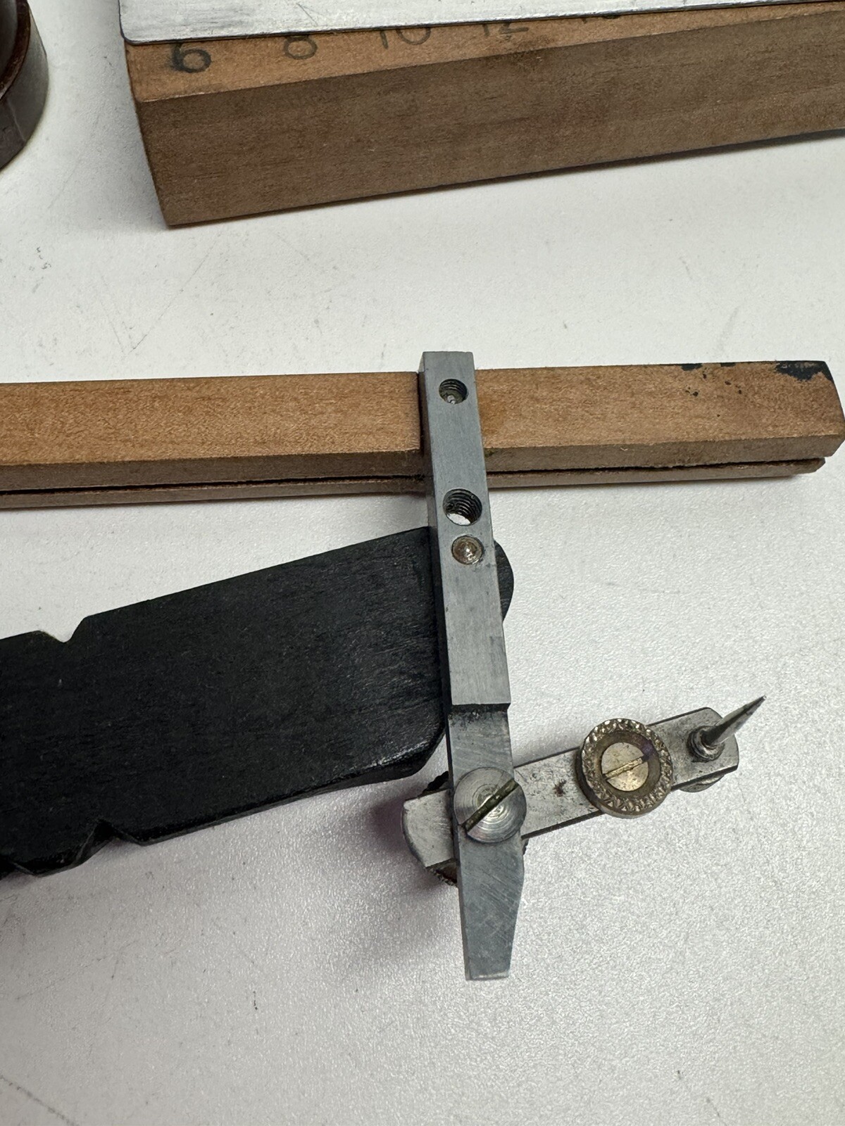 RARE NOS Vintage Writing instrument DINGRAPH SCHRIFTEN Inscriptions Alphabet