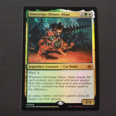 Sovereign Okinec Ahau FOIL 240 MTG The Lost Caverns of Ixalan (LCI