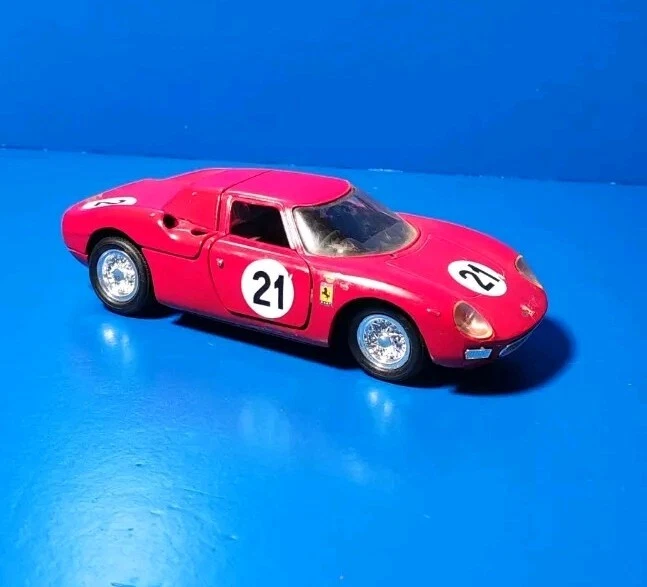 Bang Model Ferrari 250 LM Car#21 1965 LeMans 24 Hours Winner Scale 1:43 Diecast  - Image 3 of 4