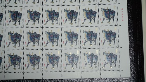 China 1985 T102 New Year of the Ox Full S/S Zodiac Animal 牛年 - Picture 8 of 12