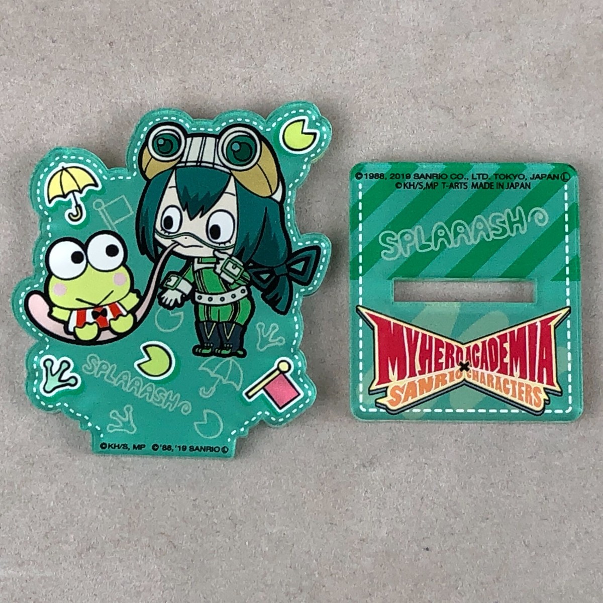 Bell House My Hero Academia x Sanrio Tsuyu Asui & Keroppi Anime