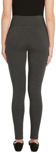 Max & Mia Women's The High Waist French Terry Legging Pant | Charcoal | Large - 第 3/3 張圖片