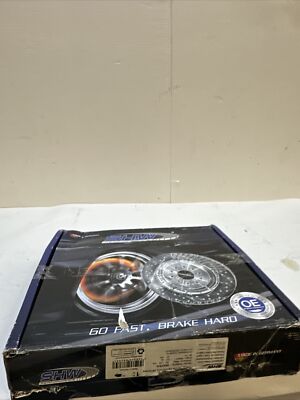 SHW Performance Rear Disc Brake Rotor for Cayenne, Touareg, Q7 (VRX37816)