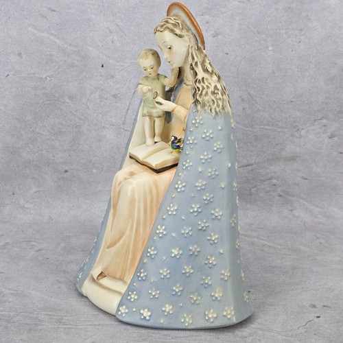 Rara Figurina Hummel Goebel Fiore Madonna 10/1 TMK 2 - 1950 1959 - Foto 9 di 20
