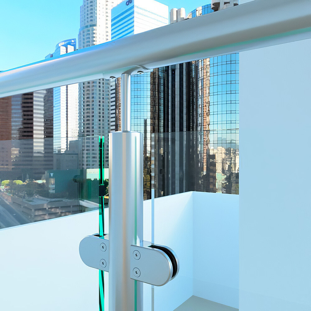 Stainless Steel Key Clamp Handrail System Connector Pipe Fitting Tube