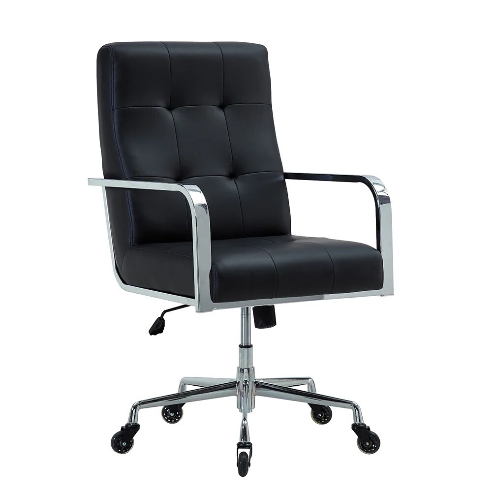/office Chair Eco Leather With Caster Wheels