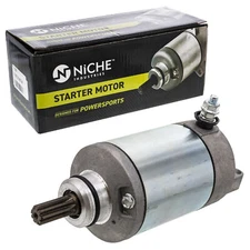 NICHE Starter Motor for Kawasaki KFX400 KLX400R Suzuki DRZ400 Arctic Cat 400 DVX