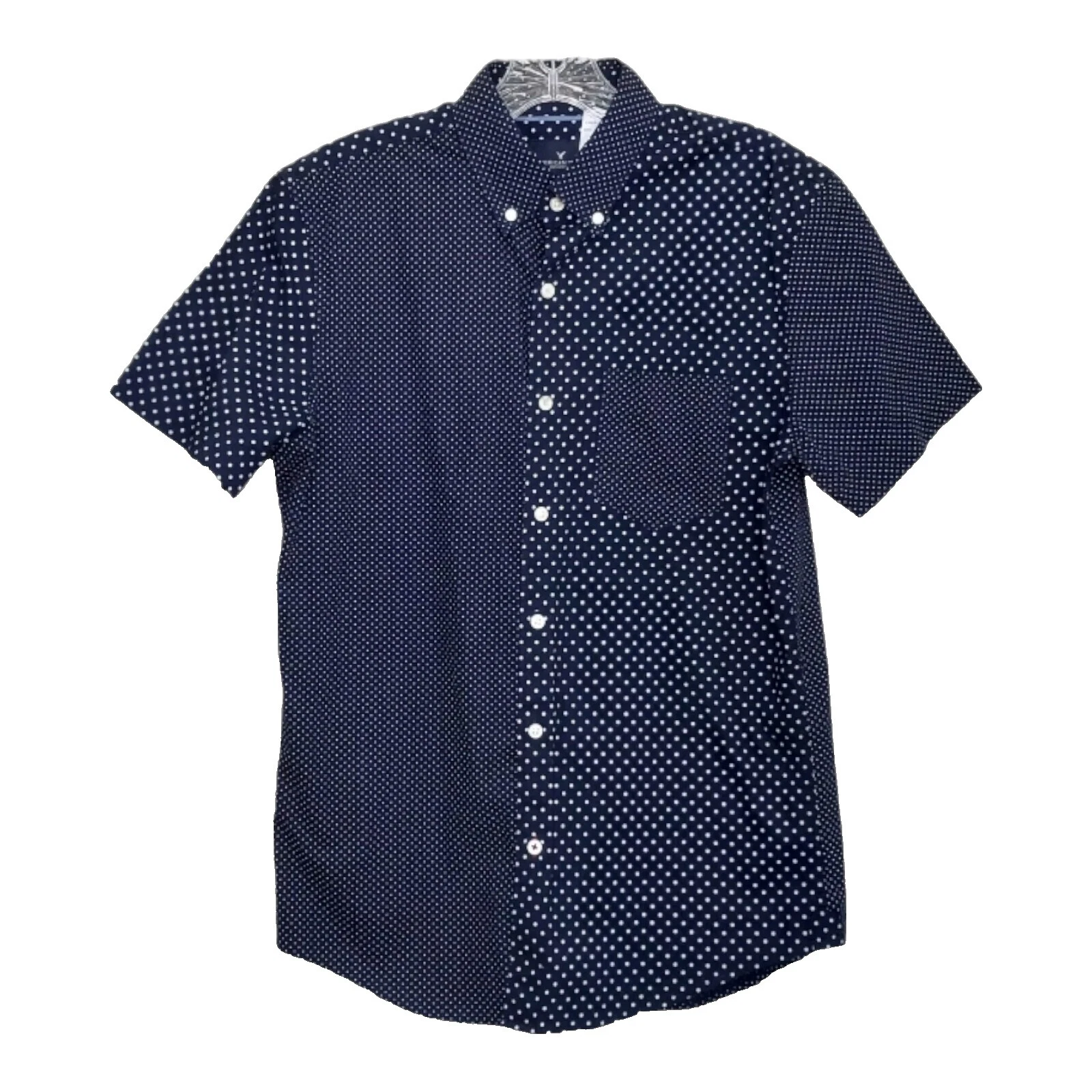 Camisas para hombre American Eagle Outfitters informales hawaianas con botones